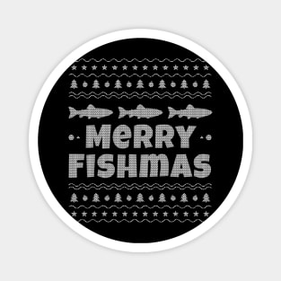 Fishing Ugly Christmas Fishing Magnet